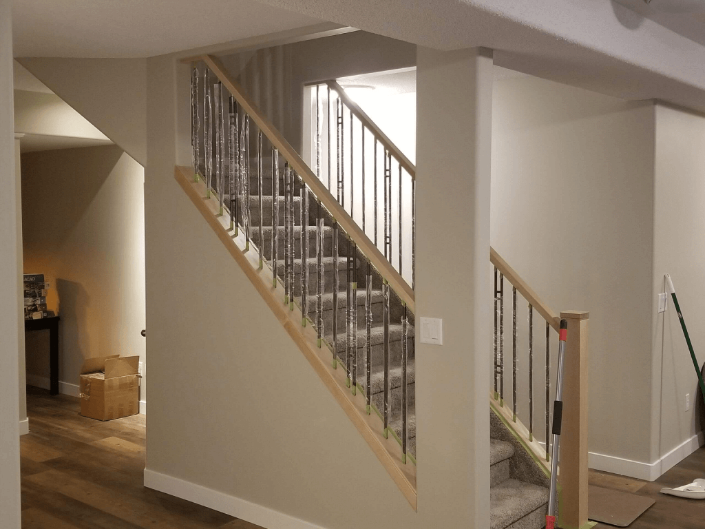 stairs after renovation